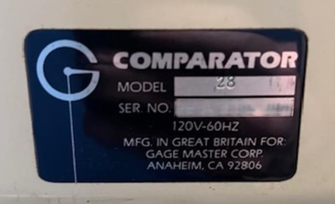 Foto Verwendet GAGE MASTER 28 Zum Verkauf