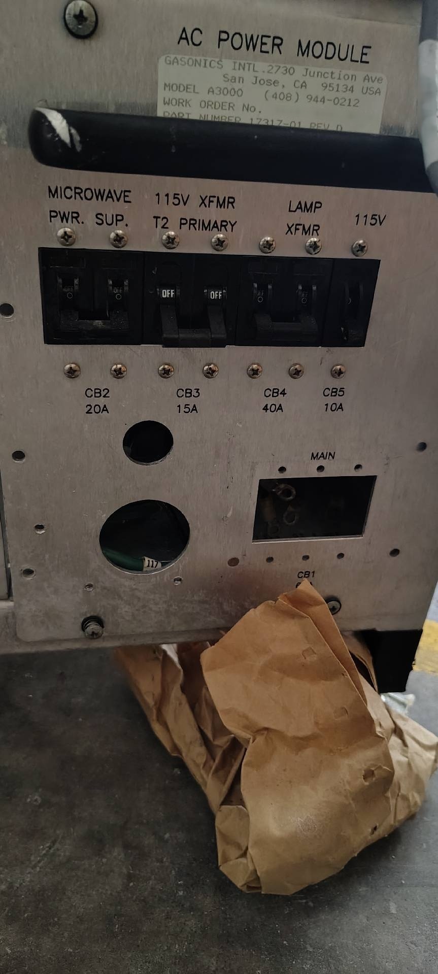 Photo Utilisé GASONICS / NOVELLUS Aura À vendre