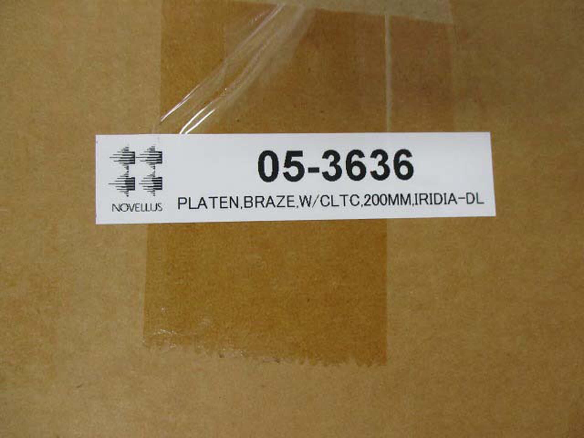 Photo Used GASONICS / NOVELLUS Spare parts for PEP Iridia For Sale