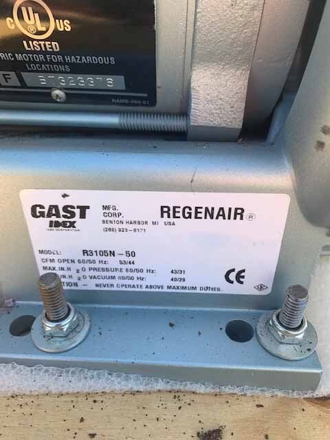 Photo Used GAST R3105N-50 For Sale