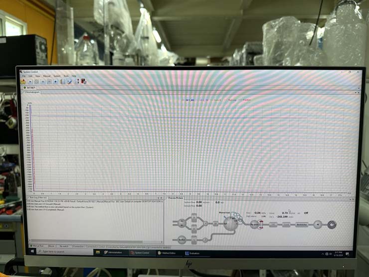 Photo Used GE HEALTHCARE LIFE SCIENCES / AMERSHAM AKTA Pure For Sale