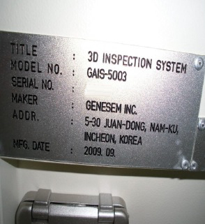 フォト（写真） 使用される GENESEM GAIS-5003 販売のために