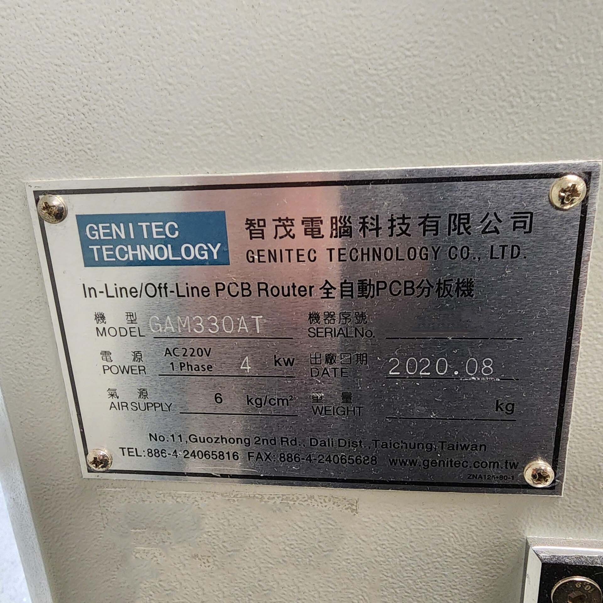 フォト（写真） 使用される GENITEC TECHNOLOGY GAM 330AT 販売のために
