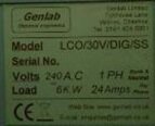 Photo Used GENLAB LCO/30V/DIG/SS For Sale