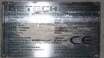 Photo Used GETECH GSR 1200 For Sale