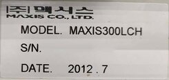 圖為 已使用的 GIGALANE / MAXIS 300LCH 待售