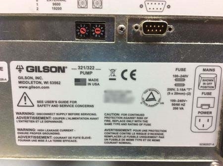 Photo Used GILSON UV/VIS 156 For Sale