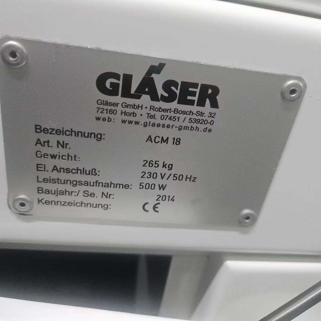 Foto Verwendet GLASER ACM 18 Zum Verkauf