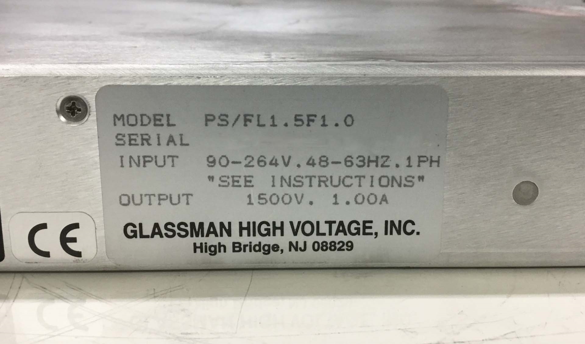 Photo Used GLASSMAN HIGH VOLTAGE INC PS / FL1.5F1.0 For Sale