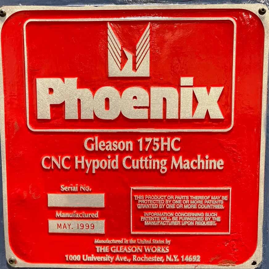 圖為 已使用的 GLEASON Phoenix 175 HC 待售