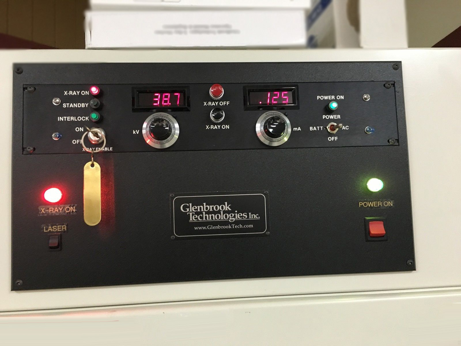 Photo Used GLENBROOK TECHNOLOGIES Jewel Box 90C For Sale