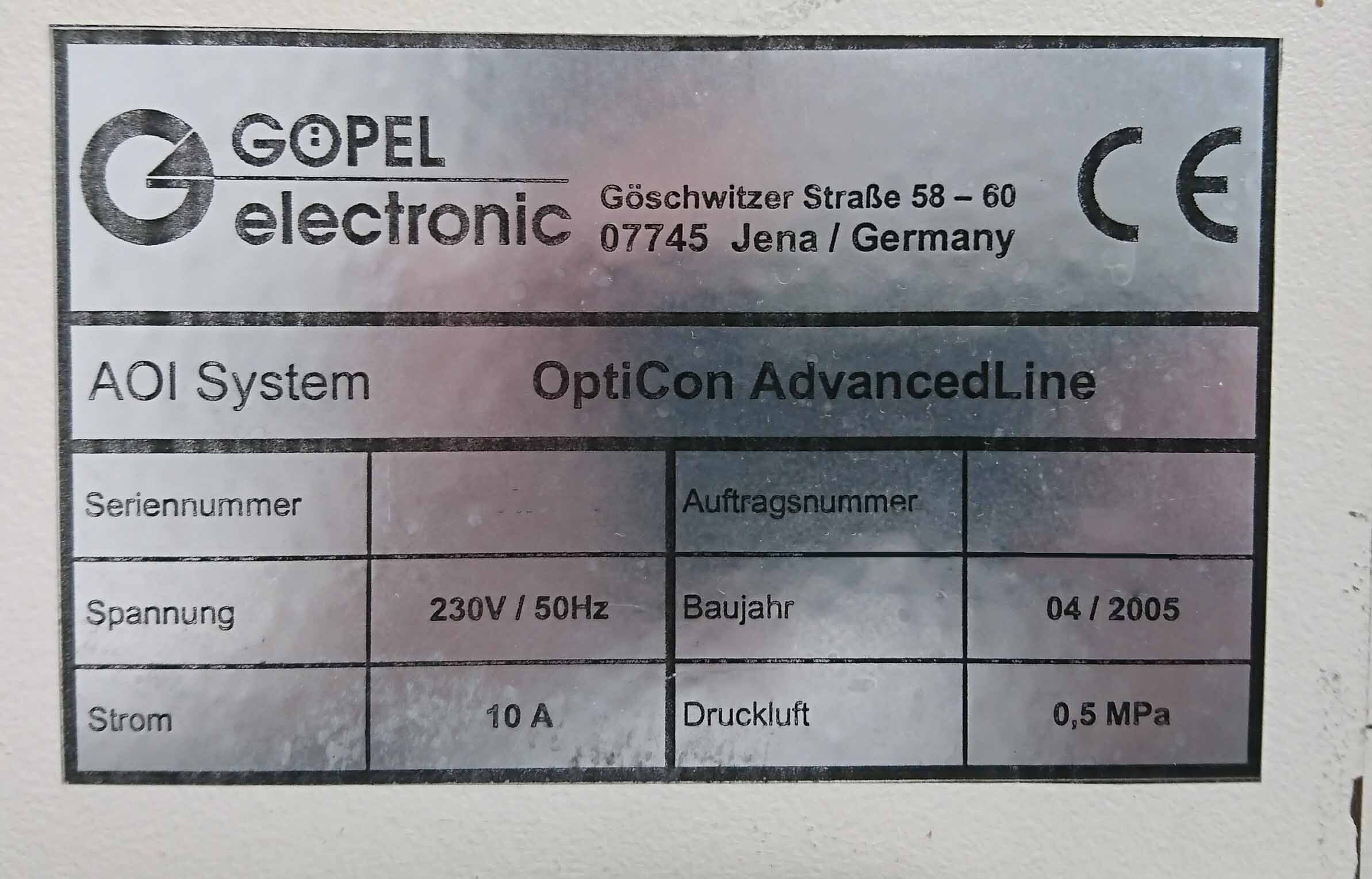 圖為 已使用的 GOEPEL OptiCon AdvancedLine 待售