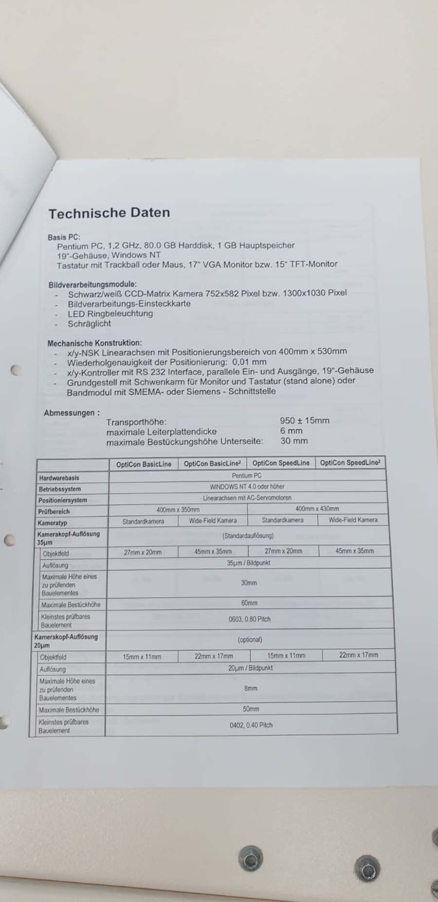 사진 사용됨 GOEPEL OptiCon AdvancedLine 판매용