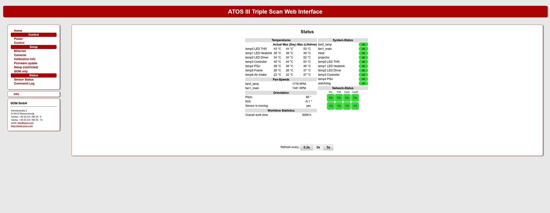 图为 已使用的 GOM ATOS III Triple Scan 待售
