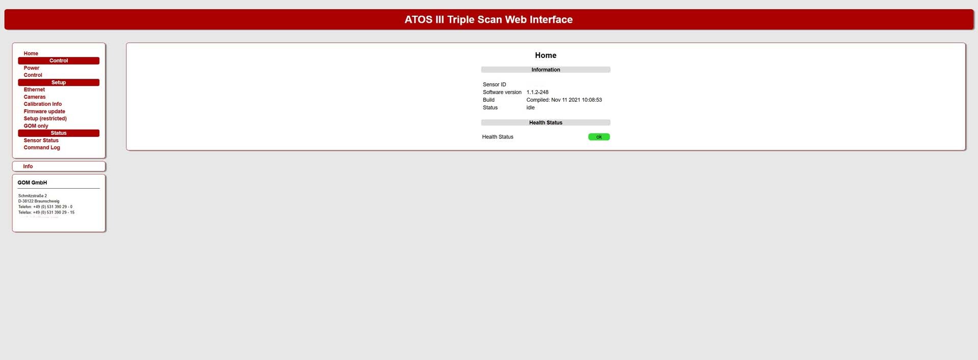 图为 已使用的 GOM ATOS III Triple Scan 待售