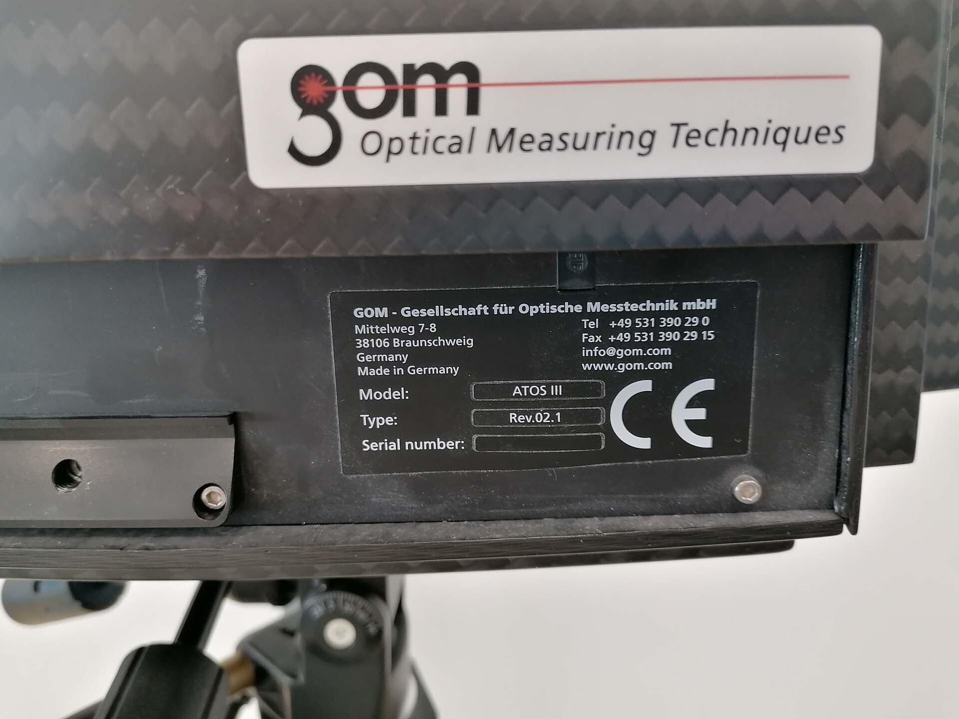 图为 已使用的 GOM ATOS III Triple Scan 待售