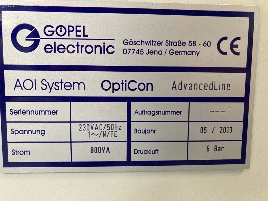 フォト（写真） 使用される GOPEL OptiCon AdvancedLine 販売のために