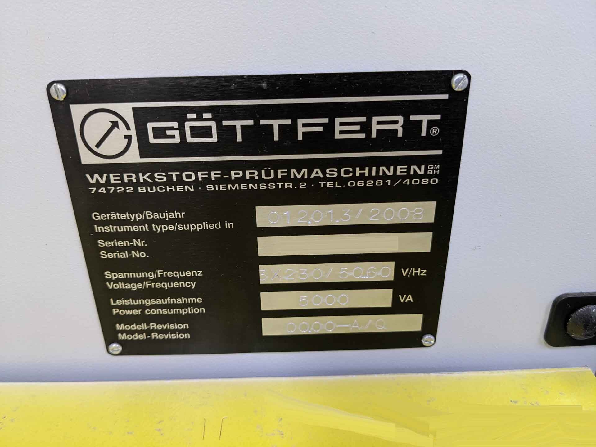 圖為 已使用的 GOTTFERT Rheograph 25 待售
