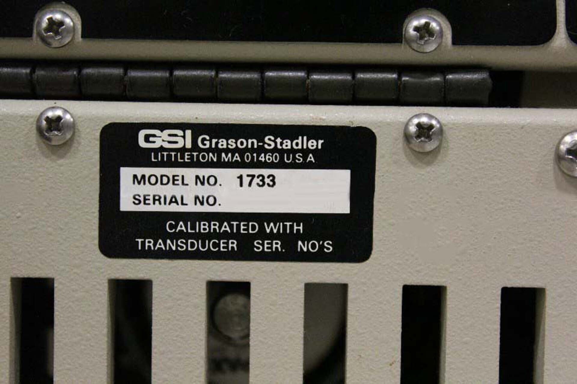 Photo Used GRASON STADLER GSI 33 For Sale
