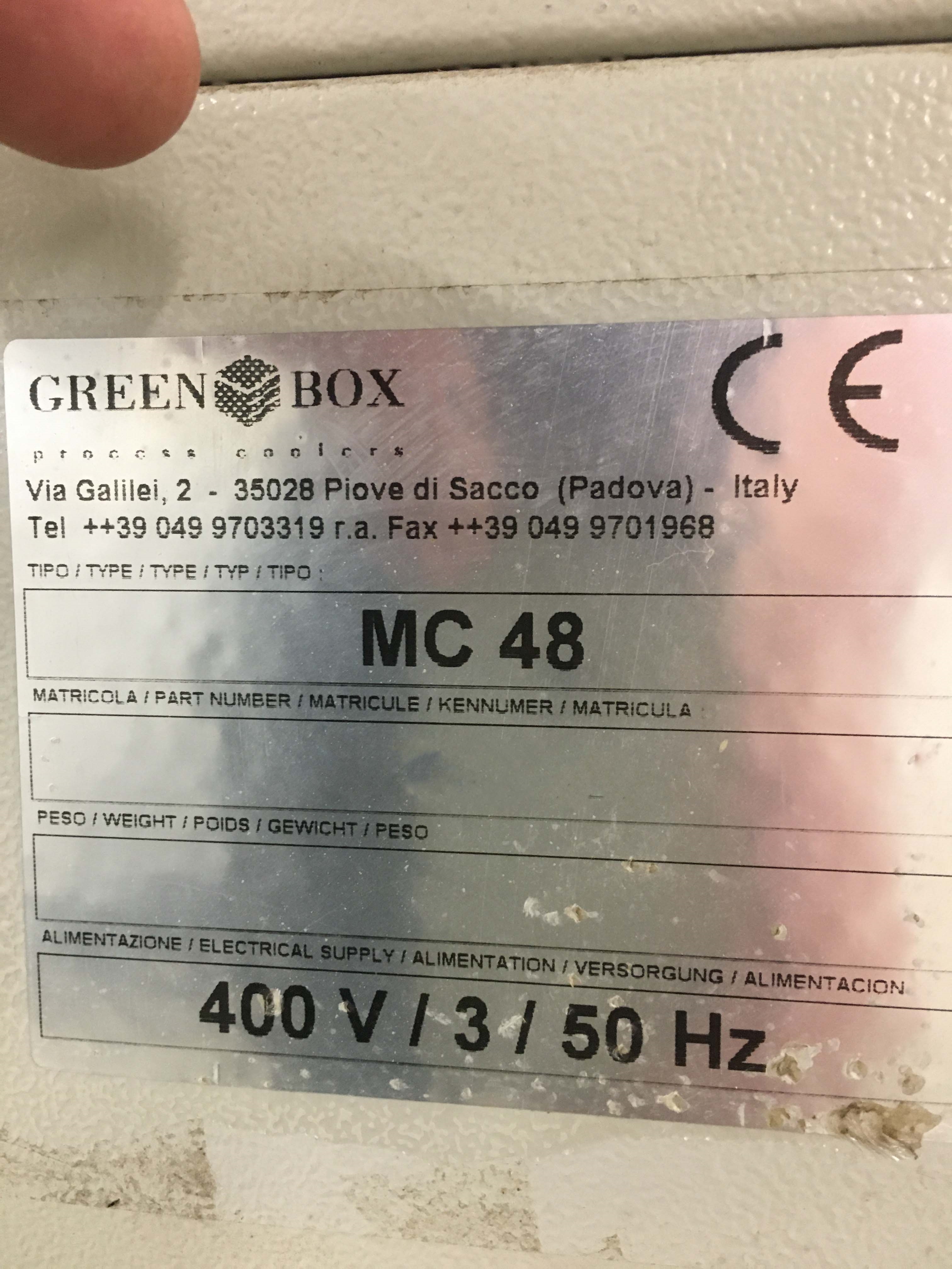 Photo Used GREEN BOX MC 48 For Sale