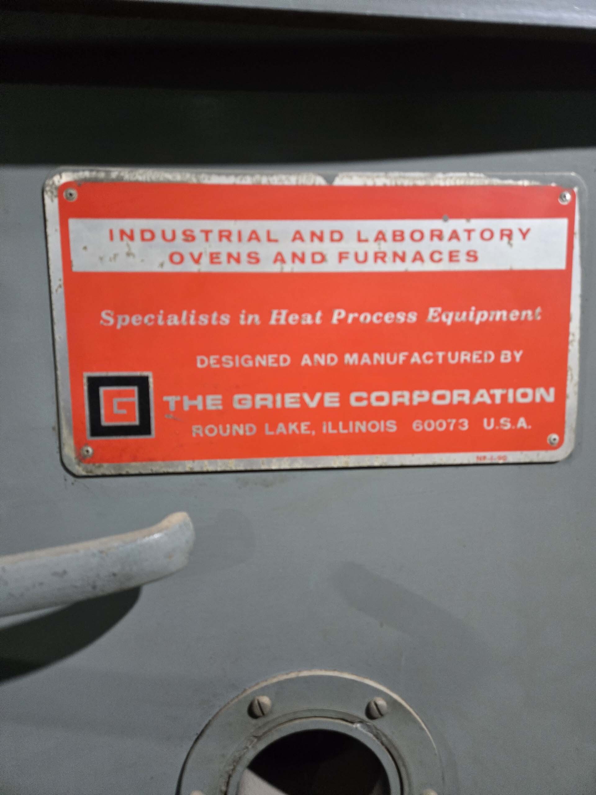Foto Verwendet GRIEVE RF 5000 Zum Verkauf