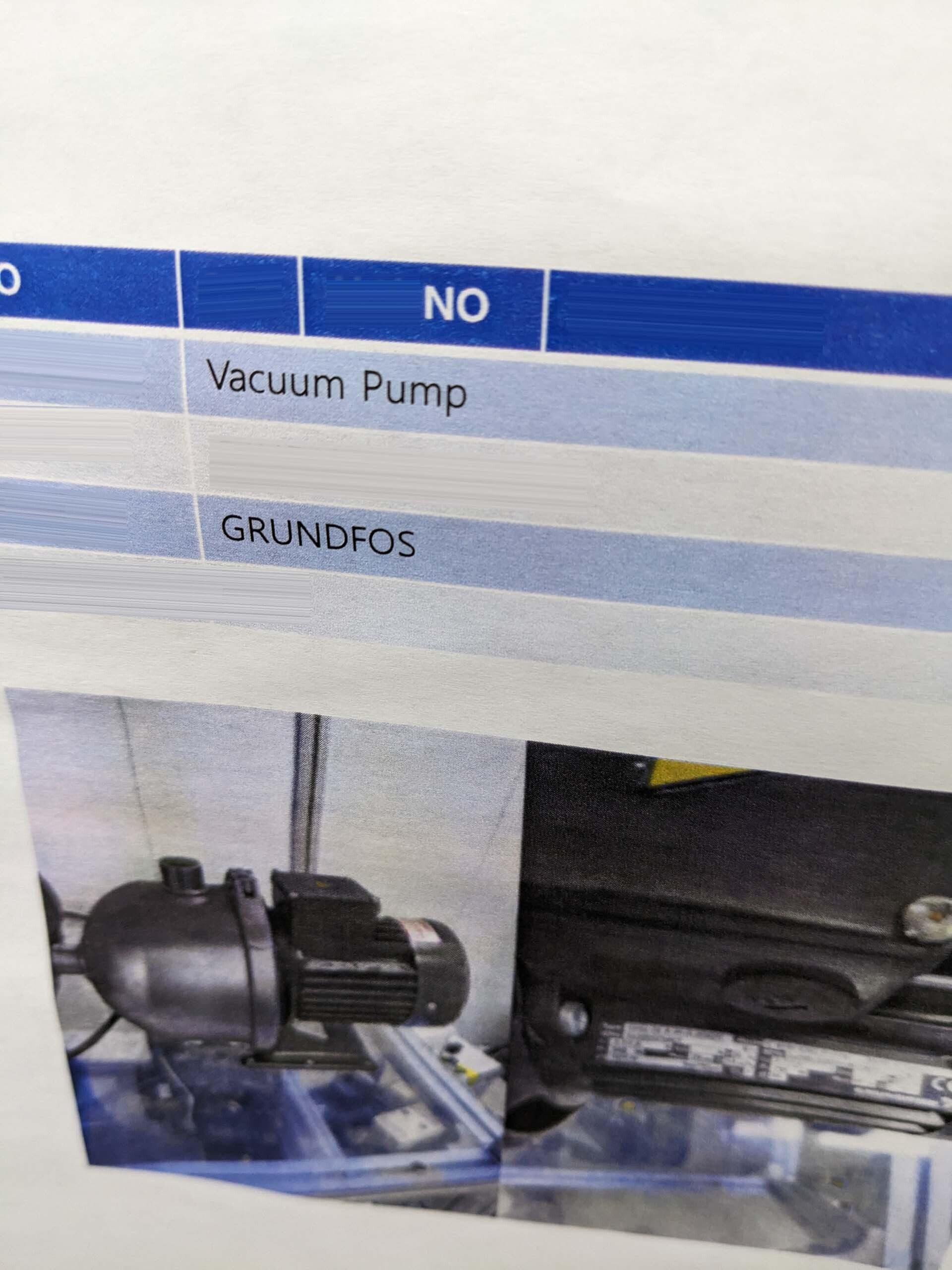 Photo Used GRUNDFOS C4H513263 P10747 For Sale
