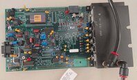 Photo Used GSI LUMONICS Lot of spare parts and boards For Sale