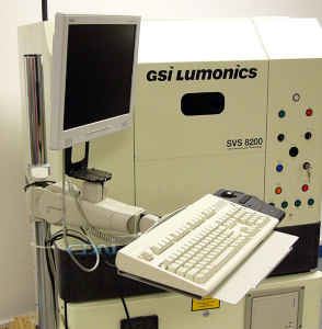 Photo Used GSI LUMONICS SVS 8200 For Sale