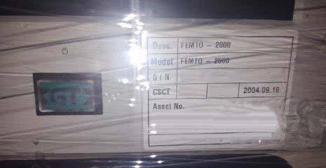 Photo Utilisé GUIDETECH Femto 2000 À vendre
