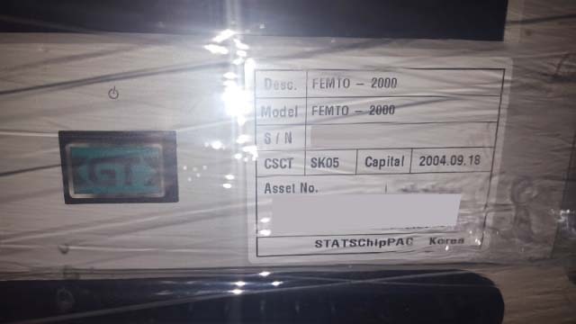 Photo Utilisé GUIDETECH Femto 2000 À vendre