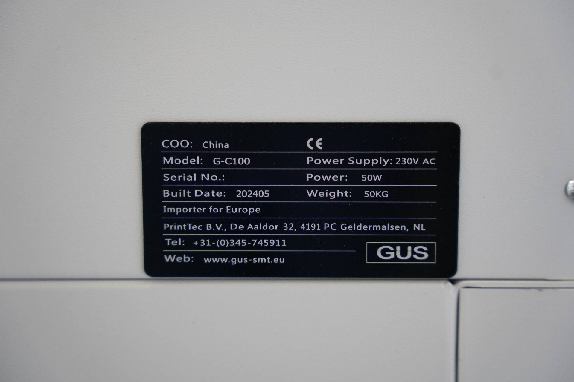 Photo Utilisé GUS G-C100 À vendre