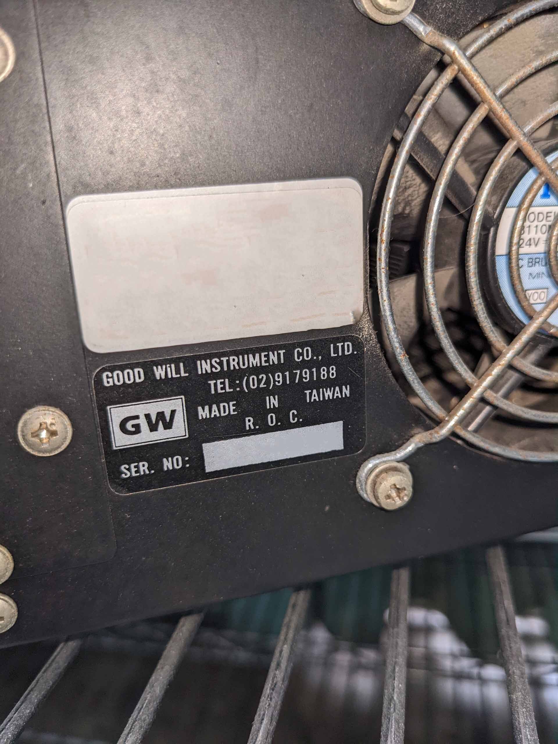 Photo Used GW INSTEK / GOOD WILL INSTRUMENT PPS-1860 For Sale