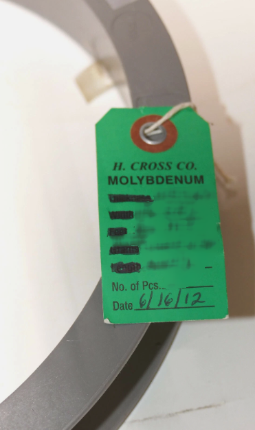 Foto Verwendet H. CROSS COMPANY Molydenium Wire Zum Verkauf