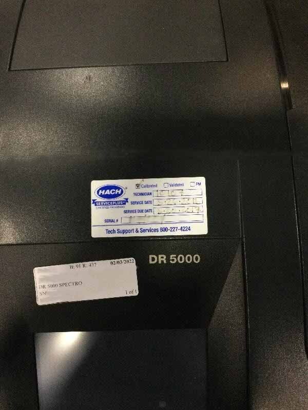 Photo Used HACH DR5000 For Sale