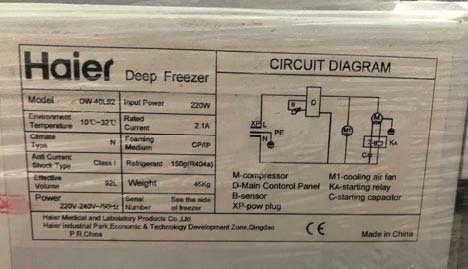 사진 사용됨 HAIER DW-40L92 판매용