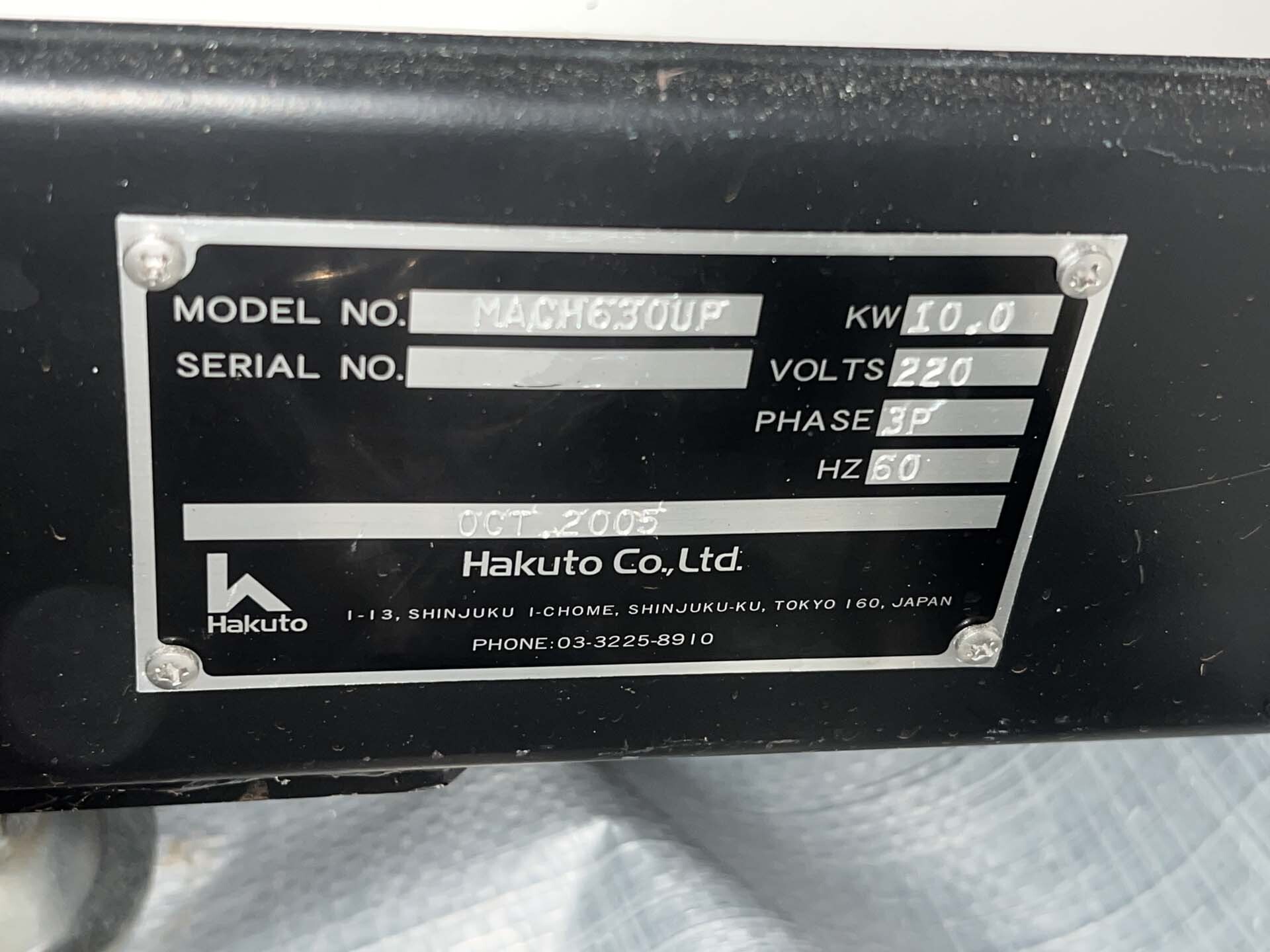 圖為 已使用的 HAKUTO Mach 630UP 待售