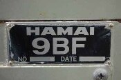 圖為 已使用的 HAMAI 9BF 待售