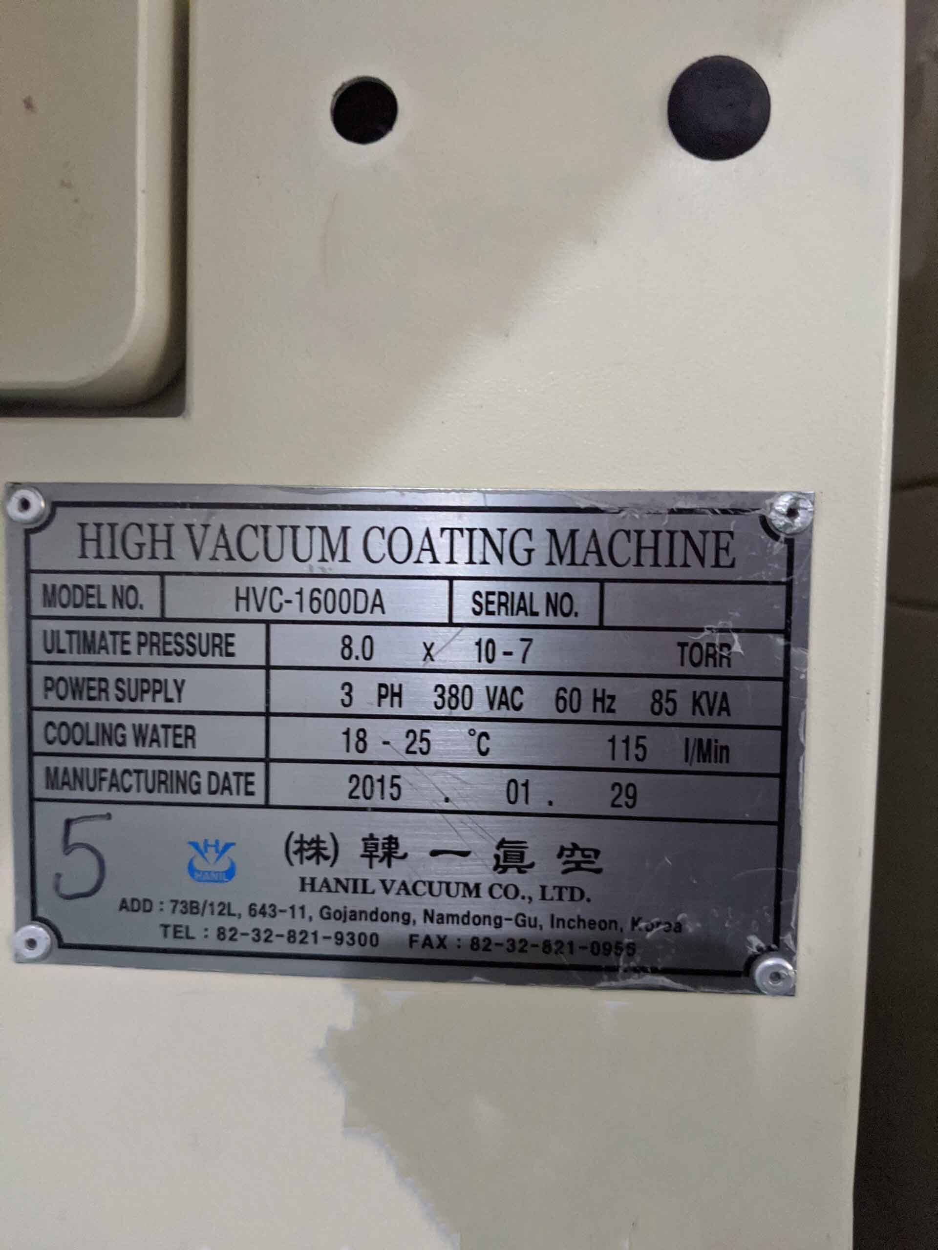 Foto Verwendet HANIL VACUUM HVC-1600DA Zum Verkauf