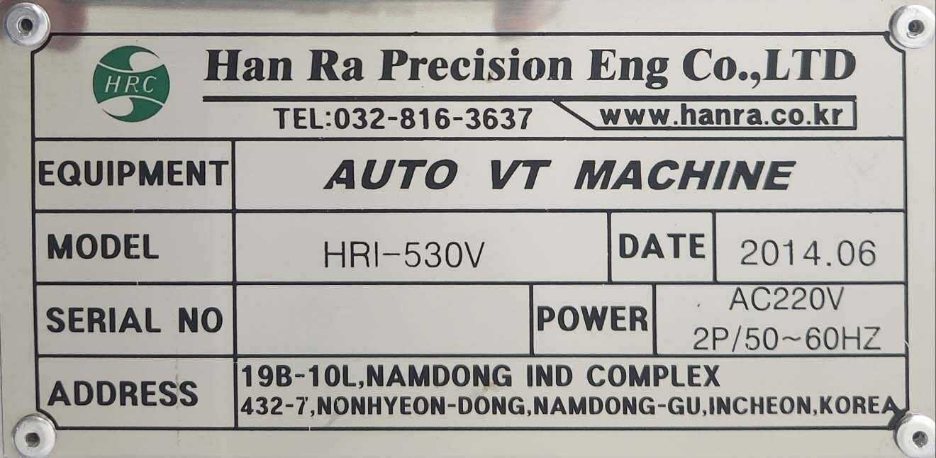 Foto Verwendet HANRA HRI-530V Zum Verkauf