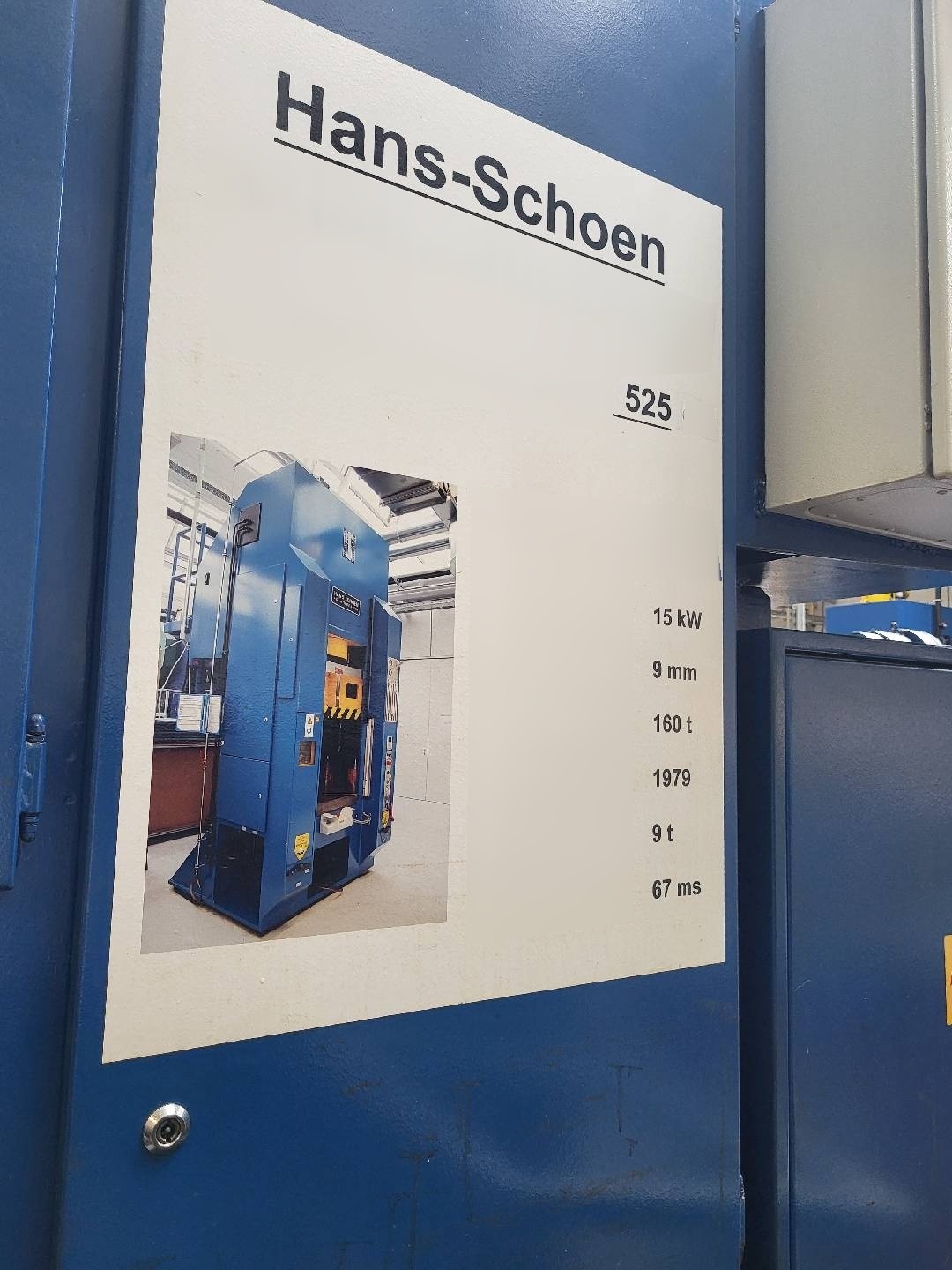 사진 사용됨 HANS SCHOEN HMC500 판매용