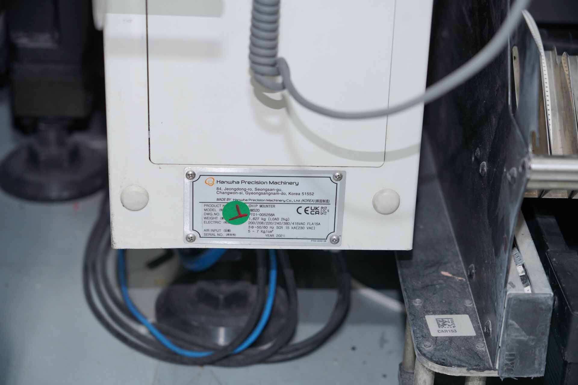 图为 已使用的 HANWHA TECHWIN HM 520 待售