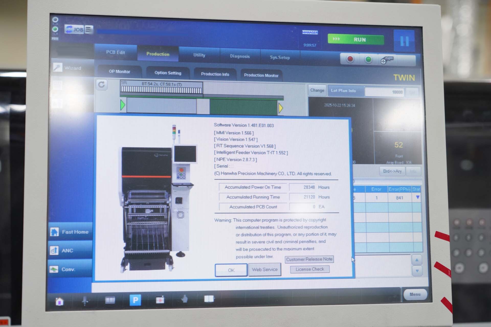 图为 已使用的 HANWHA TECHWIN HM 520 待售