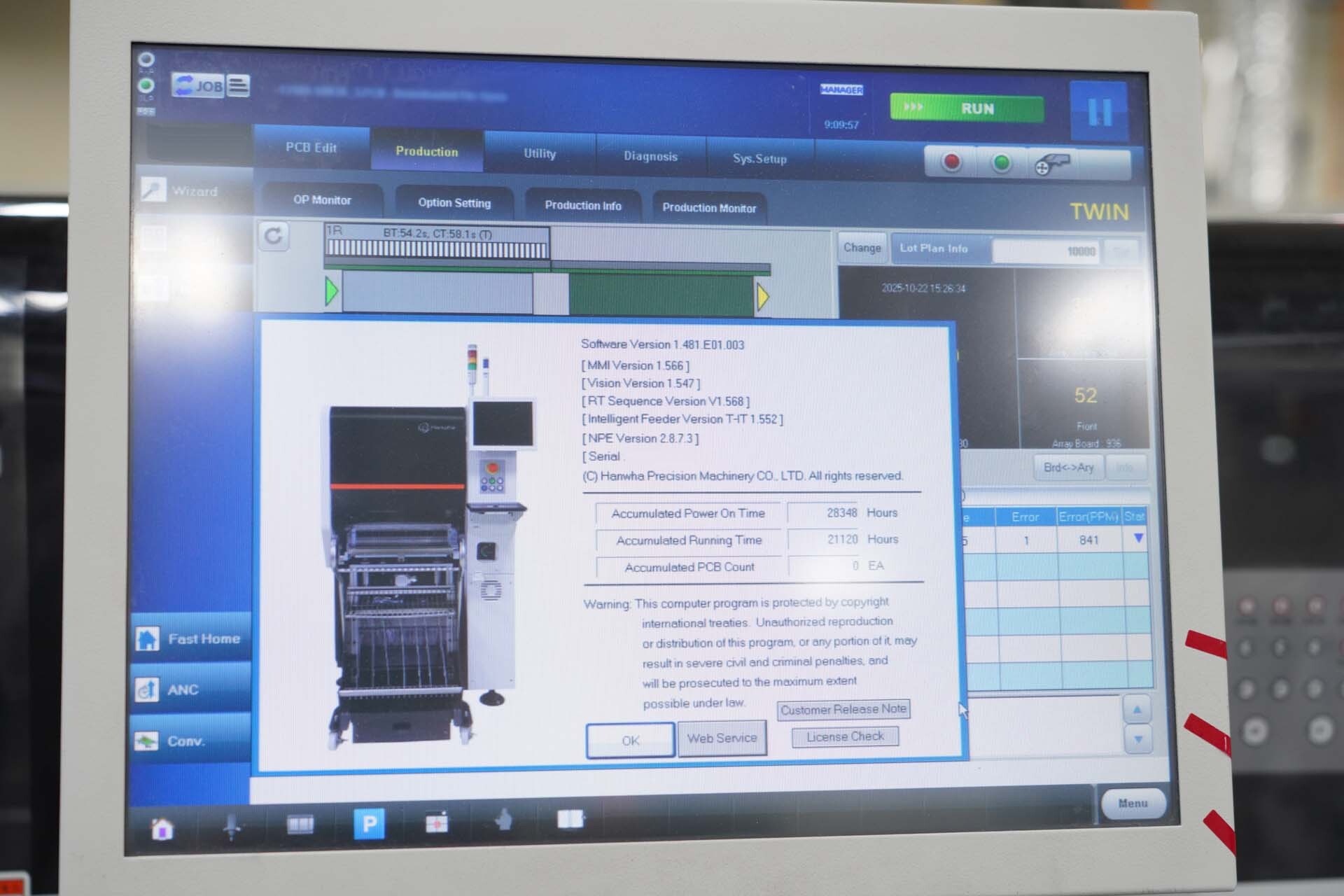 图为 已使用的 HANWHA TECHWIN HM 520 待售