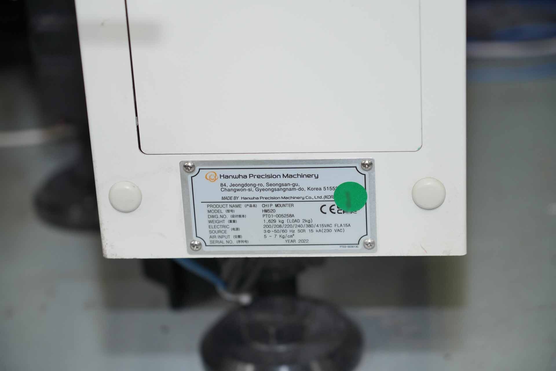 图为 已使用的 HANWHA HM 520 待售
