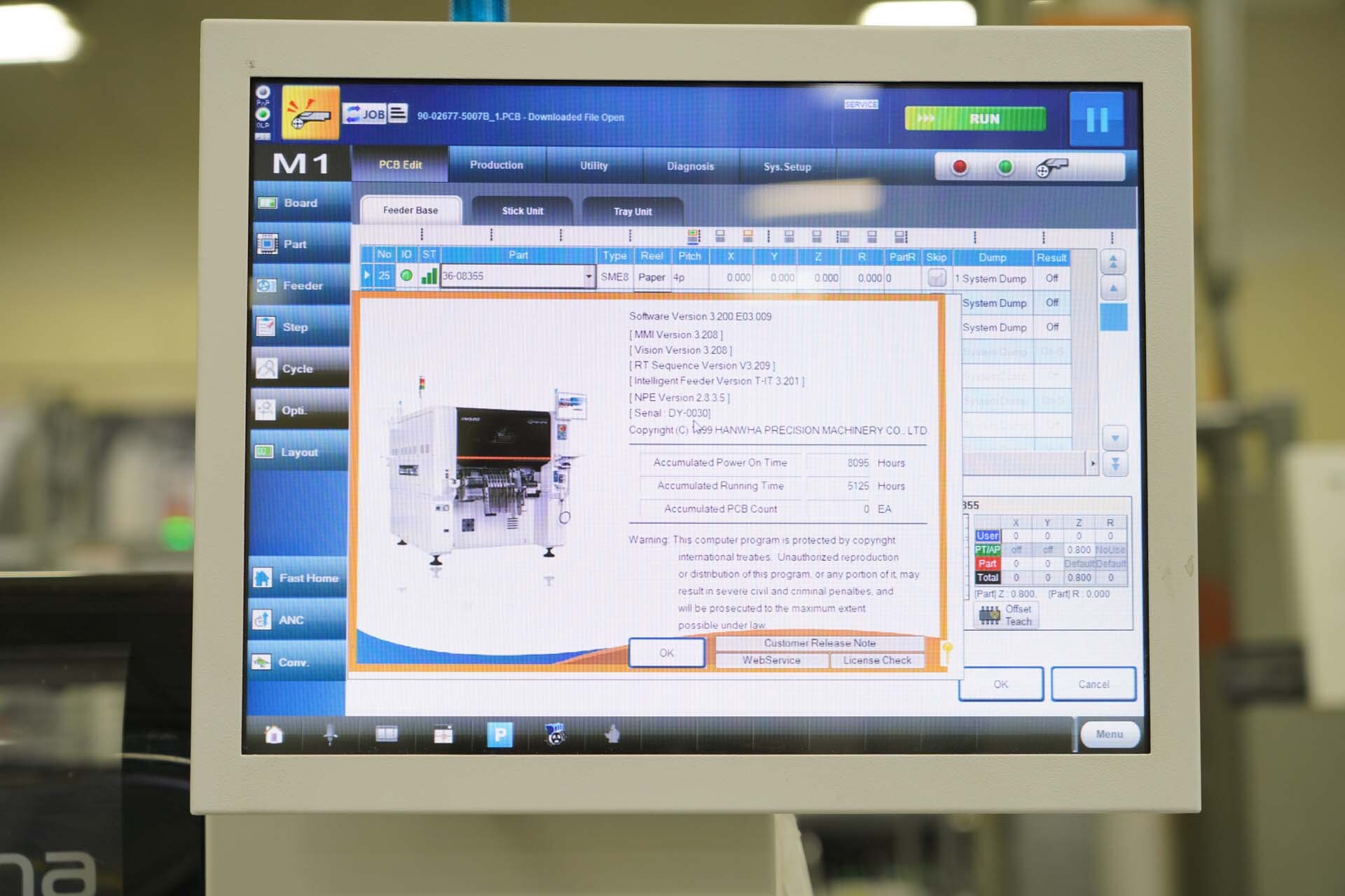 图为 已使用的 HANWHA HM 520 待售