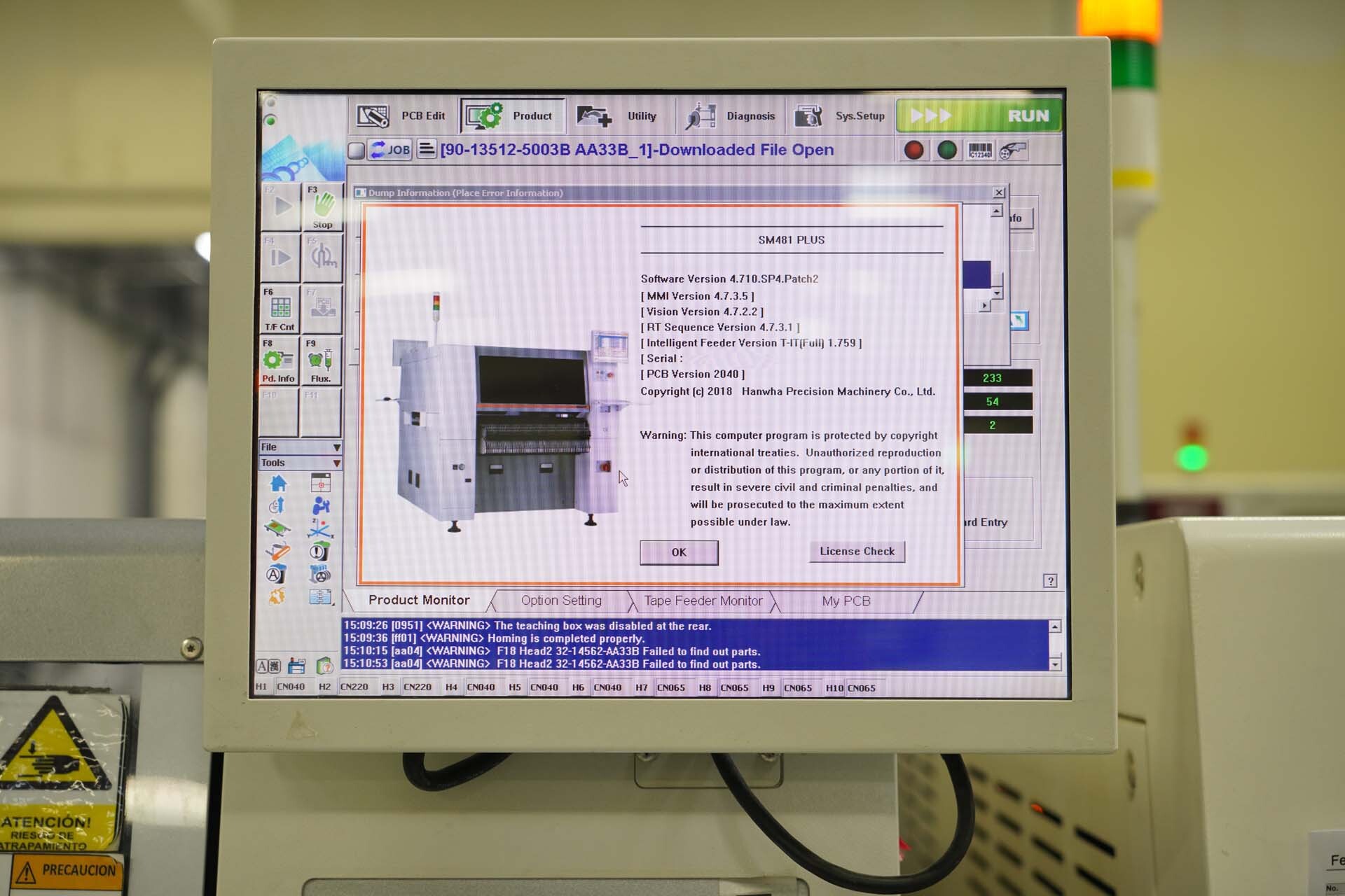 Foto Verwendet HANWHA SM-481 Plus Zum Verkauf