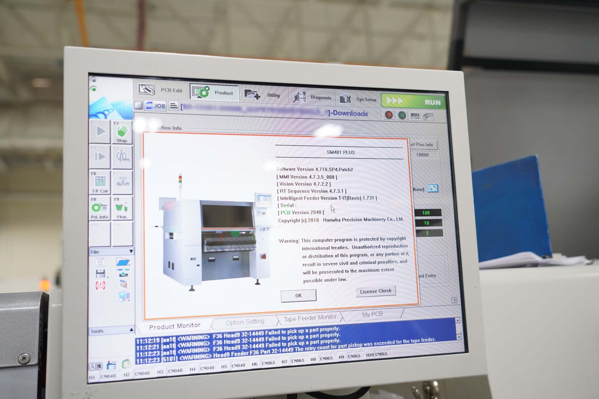 사진 사용됨 HANWHA SM-481 Plus 판매용