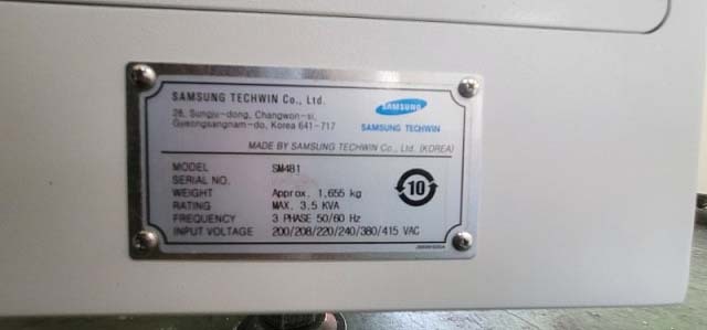 Photo Used HANWHA SM-481 For Sale