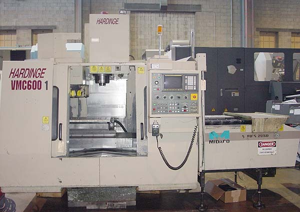 Photo Used HARDINGE VMC 600 For Sale