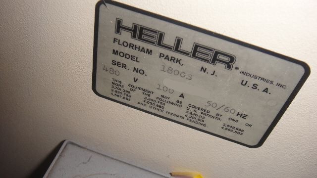 Photo Used HELLER 1800 For Sale